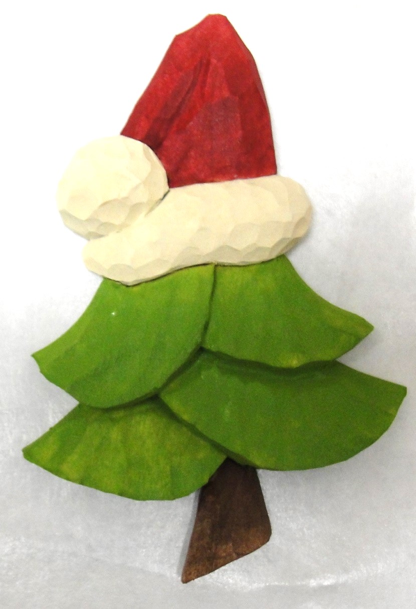 Woodcarving Tree Santa.JPG